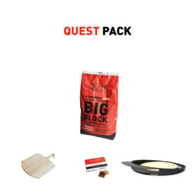 Quest Pack - Includes Kamado Joe Classic DoJoe Pizza Insert, Pizza Paddle, Kamado Joe Big Block Charcoal & Firelighters +£370.00